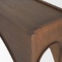 70733 - Laraya Dark Brown Wood Arched Console Table