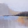 11956 - Grey Dunes I by Alison Jerry a Hand Embellished Textured Framed Art Print Matted under Glass