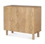 70643 - Heera Light Brown Diamond Motif w/ Shelf Accent Cabinet