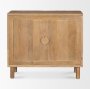 70643 - Heera Light Brown Diamond Motif w/ Shelf Accent Cabinet