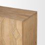 70643 - Heera Light Brown Diamond Motif w/ Shelf Accent Cabinet