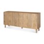 70644 - Heera Light Brown Diamond w/ Shelf Motif Sideboard