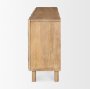 70644 - Heera Light Brown Diamond w/ Shelf Motif Sideboard