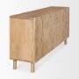 70644 - Heera Light Brown Diamond w/ Shelf Motif Sideboard