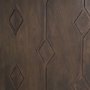 70645 - Heera Dark Brown Diamond Motif w/ Shelf Accent Cabinet