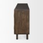 70646 - Heera Dark Brown Diamond Motif w/ Shelf Sideboard