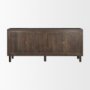 70646 - Heera Dark Brown Diamond Motif w/ Shelf Sideboard