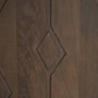 70646 - Heera Dark Brown Diamond Motif w/ Shelf Sideboard