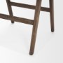 70586 - Indie Medium Brown Wood w/ Cane Bar Stool