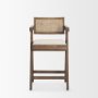 70587 - Indie Medium Brown w/ Cane Counter Stool