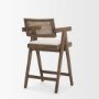70587 - Indie Medium Brown w/ Cane Counter Stool