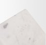 70702 - Raena White Marble House Door Stopper