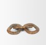 70705 - Reinir Red-Brown Marble Chain Link Decorative Object