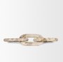 70706 - Reinir Beige Marble Chain Link Decorative Object