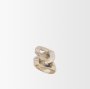 70706 - Reinir Beige Marble Chain Link Decorative Object