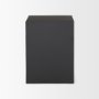70746 - Sobi Matte Black Square Metal Side Table