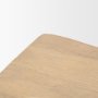 70782 - Sekou Light Brown Short Wooden Craftsman Stool