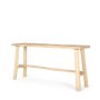 70783 - Sekou Light Brown Wooden Craftsman Console Table