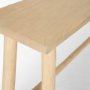 70783 - Sekou Light Brown Wooden Craftsman Console Table
