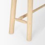 70783 - Sekou Light Brown Wooden Craftsman Console Table