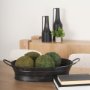 68991 - Reno 20L x 14W Black Metal Vintage Inspired Basket