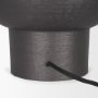 70748 - Salaah Black Brushed Metal w/ Beige Shade Table Lamp