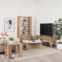 70633 - Beth Light Brown Wood Square Accent Table