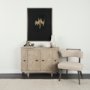 15087 - Struck by Studio M a handmade Original Framed 3D Textured Artwork under Glass