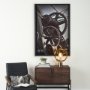 15315 - Industrial Collect - Motion by Michael Banks a Hand Embellished Textured Framed Photo Art Print