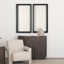 14789 - White Vines II (SET OF 2) by Studio M a handmade Original Framed 3D Textured Artwork under Glass