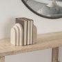 70182 - Empire Sandstone Resin Arc Book End Set