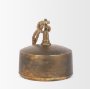 70651 - Quincy Large Gold Metal Decorative Bell Object