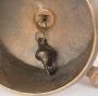 70651 - Quincy Large Gold Metal Decorative Bell Object