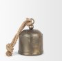 70652 - Quincy Medium Gold Metal Decorative Bell Object