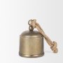 70652 - Quincy Medium Gold Metal Decorative Bell Object