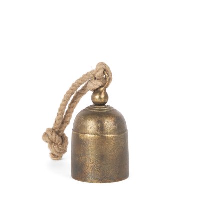 70653 - Quincy Small Gold Metal Decorative Bell Object
