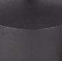 70654 - Quincy Large Matte Black Metal Decorative Bell Object