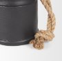 70655 - Quincy Medium Matte Black Metal Decorative Bell Object