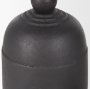 70656 - Quincy Small Matte Black Metal Decorative Bell Object