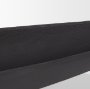 70657 - Piero Small Matte Black Metal Decorative Bowl