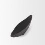 70658 - Piero Large Matte Black Metal Decorative Bowl