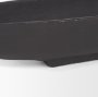 70658 - Piero Large Matte Black Metal Decorative Bowl