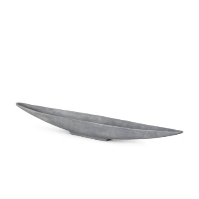 70660 - Piero Large Concrete Finished Metal Decorative Bowl