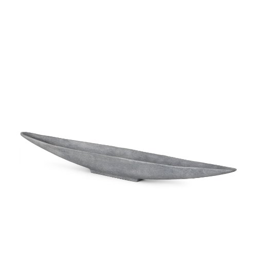 70660 - Piero Large Concrete Finished Metal Decorative Bowl