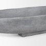70660 - Piero Large Concrete Finished Metal Decorative Bowl