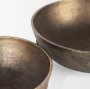 70661 - Quita Large Gold Metal Decorative Bowls (Set of 2)