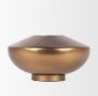 70662 - Quiana Large Gold Metal Vase