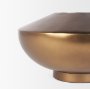 70662 - Quiana Large Gold Metal Vase