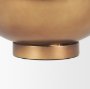70663 - Quiana Medium Textured Gold Metal Vase