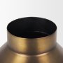 70666 - Perrin Large Brushed Gold Metal Decorative Vase